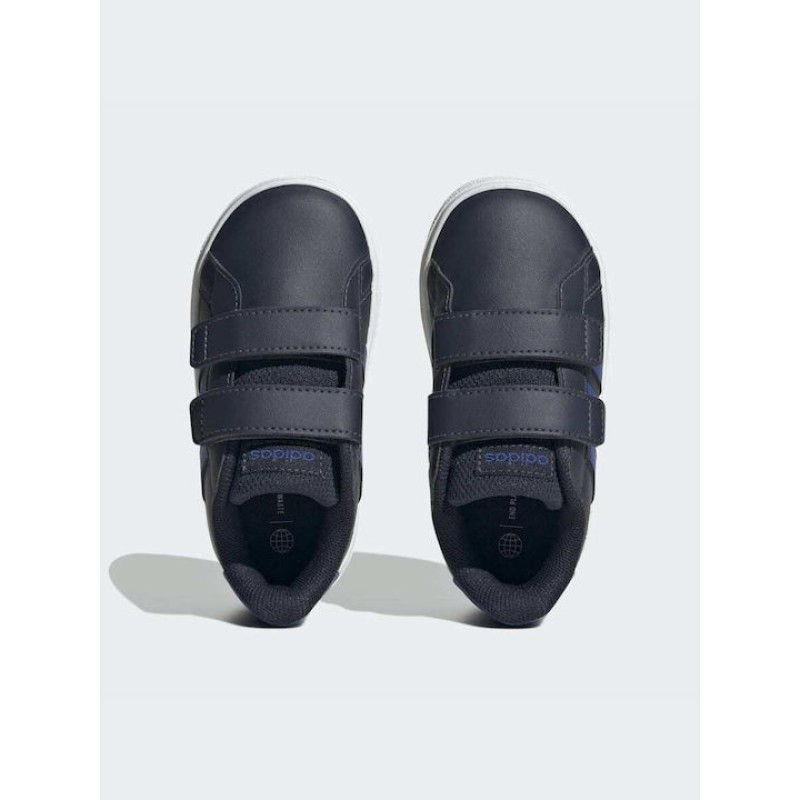Adidas Παιδικά Αθλητικά Sneakers Grand Court Μπλε Adidas Παιδικά Αθλητικά Sneakers Grand Court Μπλε