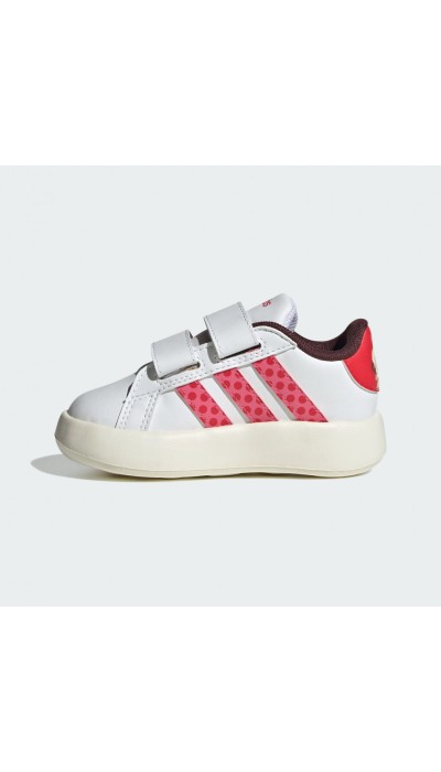Adidas Παιδικά Sneakers Minnie Grand Court Άσπρα 