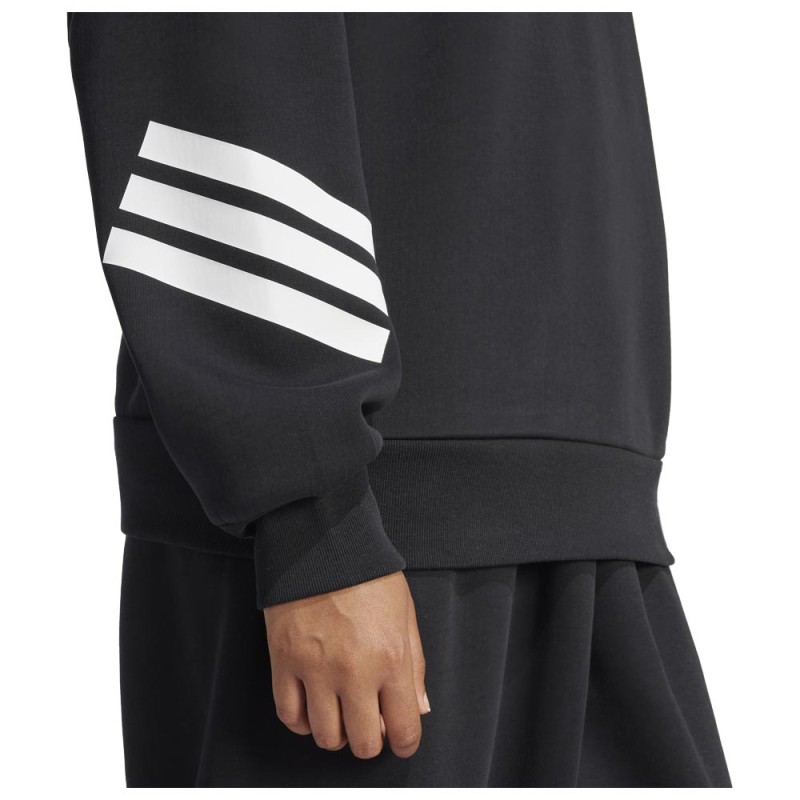 Adidas Γυναικεία μπλούζα Future icons 3stripes μαύρη