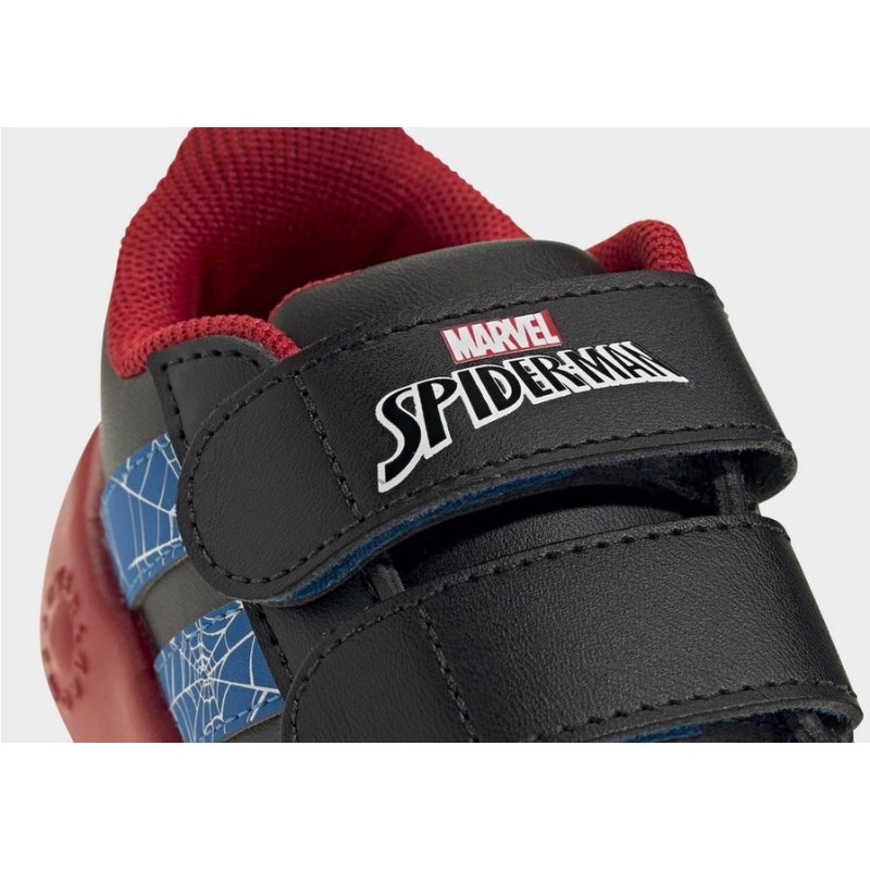 Adidas Παιδικά Sneakers Spiderman Grand Court Άσπρα Adidas Παιδικά Sneakers Spiderman Grand Court Άσπρα