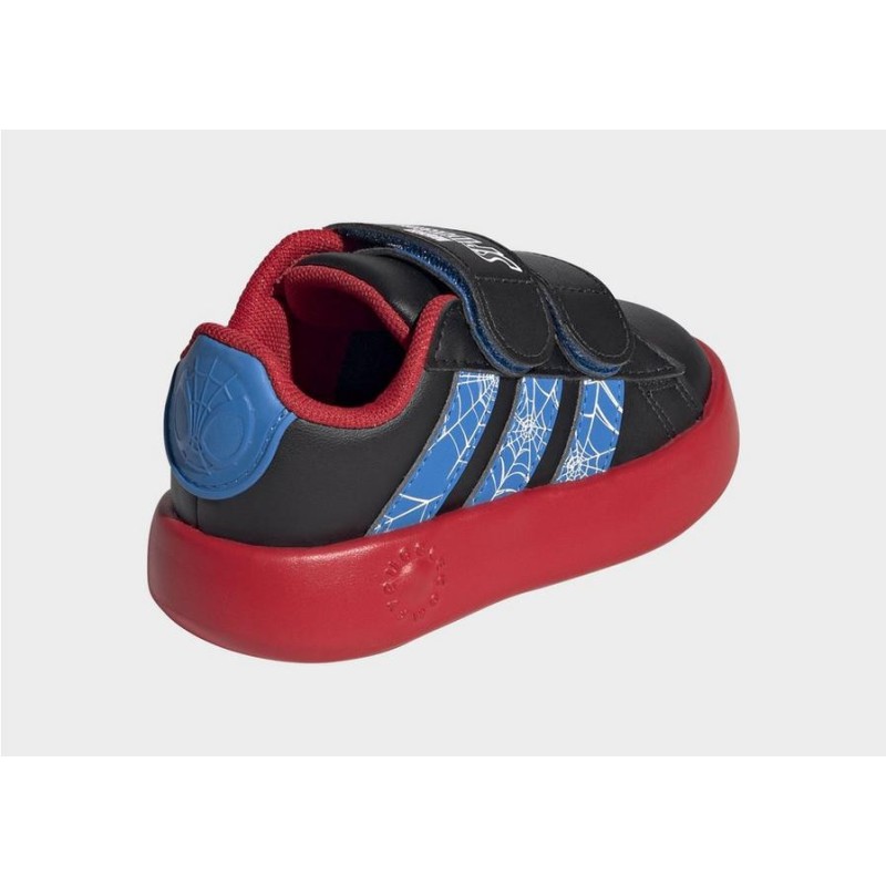 Adidas Παιδικά Sneakers Spiderman Grand Court Άσπρα Adidas Παιδικά Sneakers Spiderman Grand Court Άσπρα