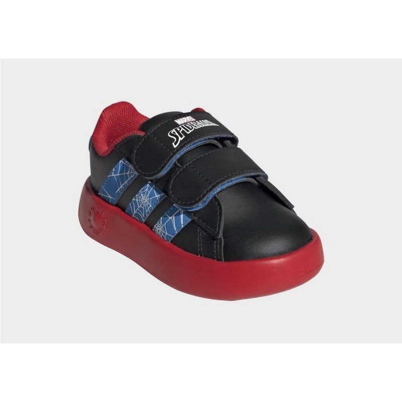 Adidas Παιδικά Sneakers Spiderman Grand Court Άσπρα Adidas Παιδικά Sneakers Spiderman Grand Court Άσπρα