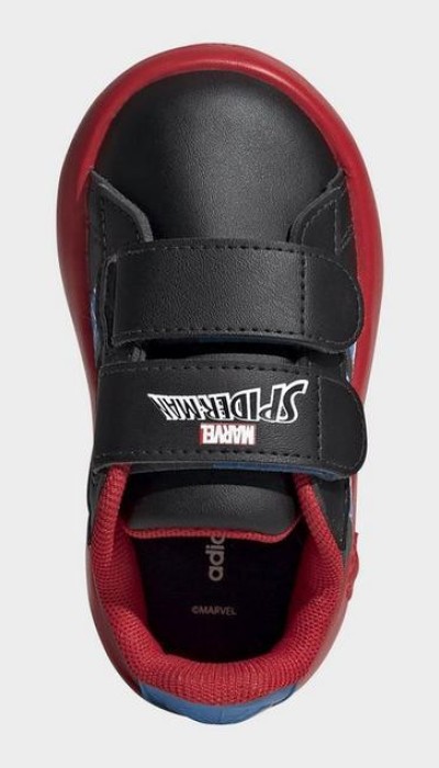 Adidas Παιδικά Sneakers Spiderman Grand Court Άσπρα 