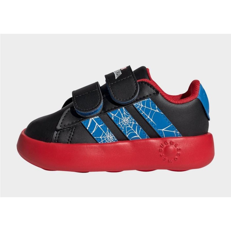 Adidas Παιδικά Sneakers Spiderman Grand Court Άσπρα Adidas Παιδικά Sneakers Spiderman Grand Court Άσπρα