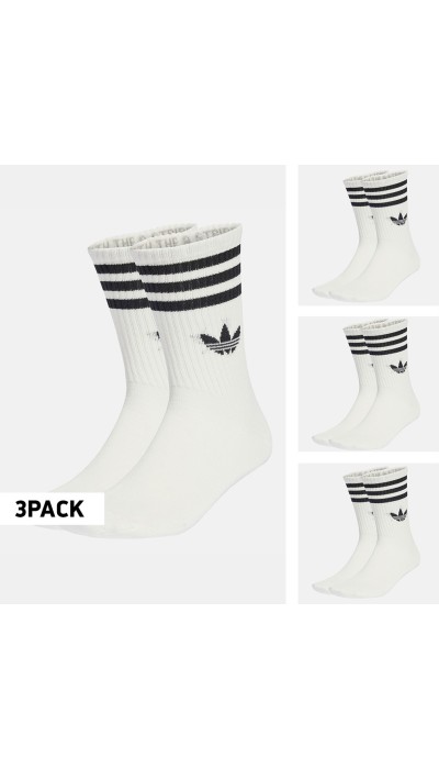 Adidas Unisex κάλτσες crew socks 3 ζεύγη Adidas Unisex κάλτσες crew socks 3 ζεύγη