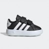 Adidas Παιδικά Sneakers Grand Court Μαύρα