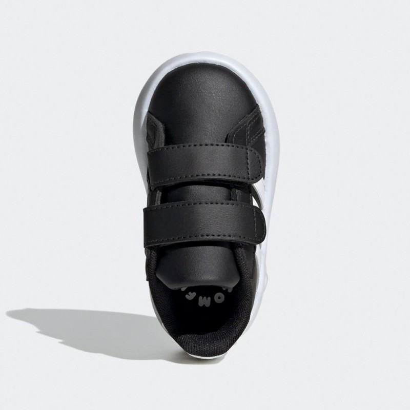 Adidas Παιδικά Sneakers Grand Court Μαύρα