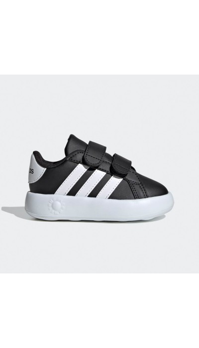 Adidas Παιδικά Sneakers Grand Court Μαύρα