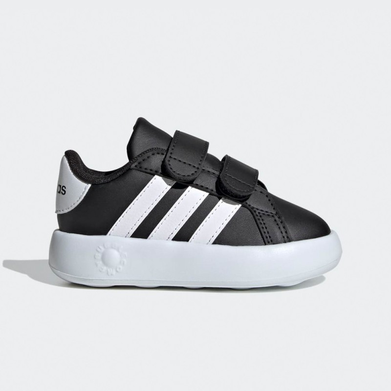 Adidas Παιδικά Sneakers Grand Court Μαύρα