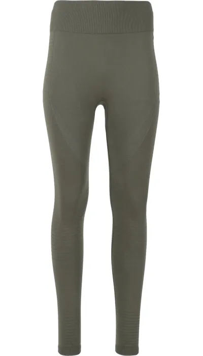 Athlecia Γυναικείο κολάν Seamless χακί