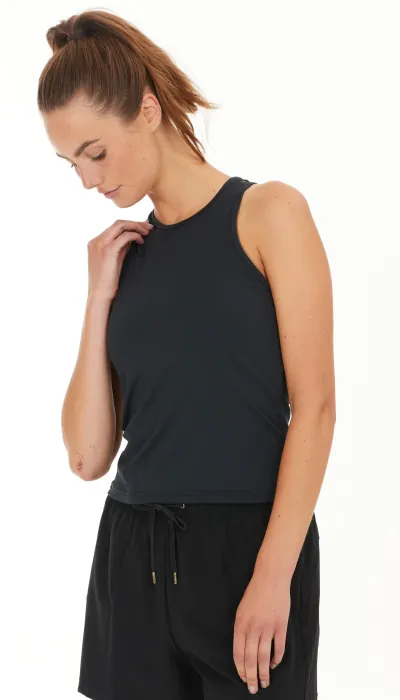 Athlecia Γυναικεία αμάνικη μπλούζα μαύρη