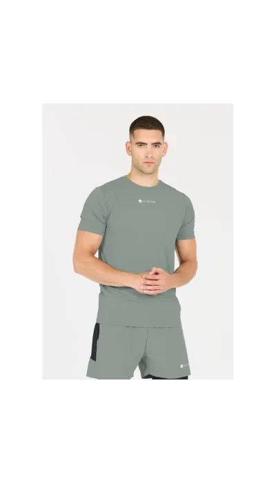 Virtus Ανδρική κοντομάνικη μπλούζα Roger Hyperstretch φυστικί