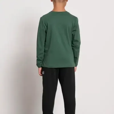 BodyTalk Παιδικό παντελόνι φόρμας unisex μαύρο