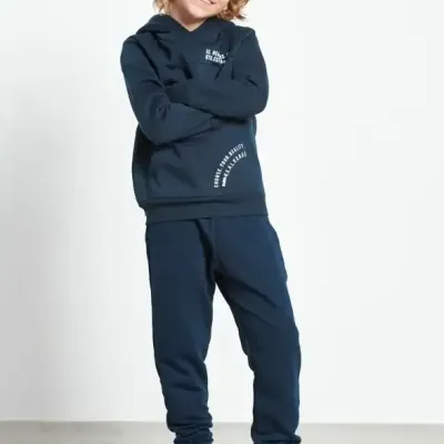 BodyTalk Παιδικό παντελόνι φόρμας unisex μπλε