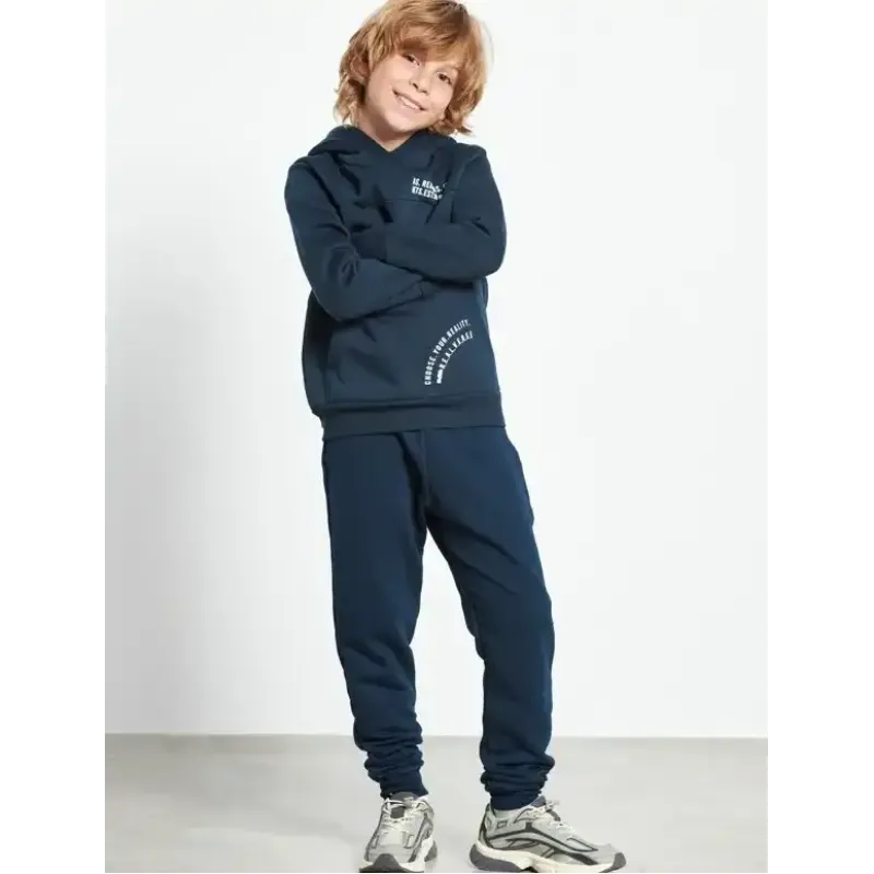 BodyTalk Παιδικό παντελόνι φόρμας unisex μπλε BodyTalk Παιδικό παντελόνι φόρμας unisex μπλε