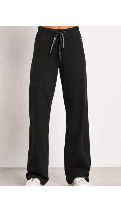 BodyTalk Γυναικεία Παντελόνα Φλις "Homewear" Μαύρη