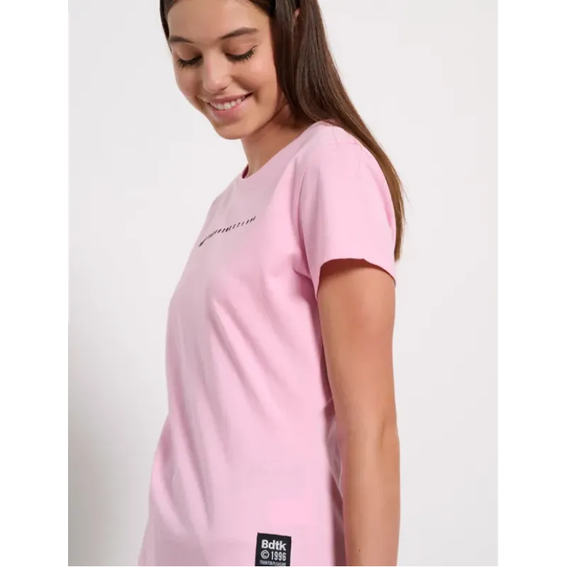 BodyTalk Γυναικεία Μπλούζα Κοντομάνικη Ροζ BodyTalk Γυναικεία Μπλούζα Κοντομάνικη Ροζ
