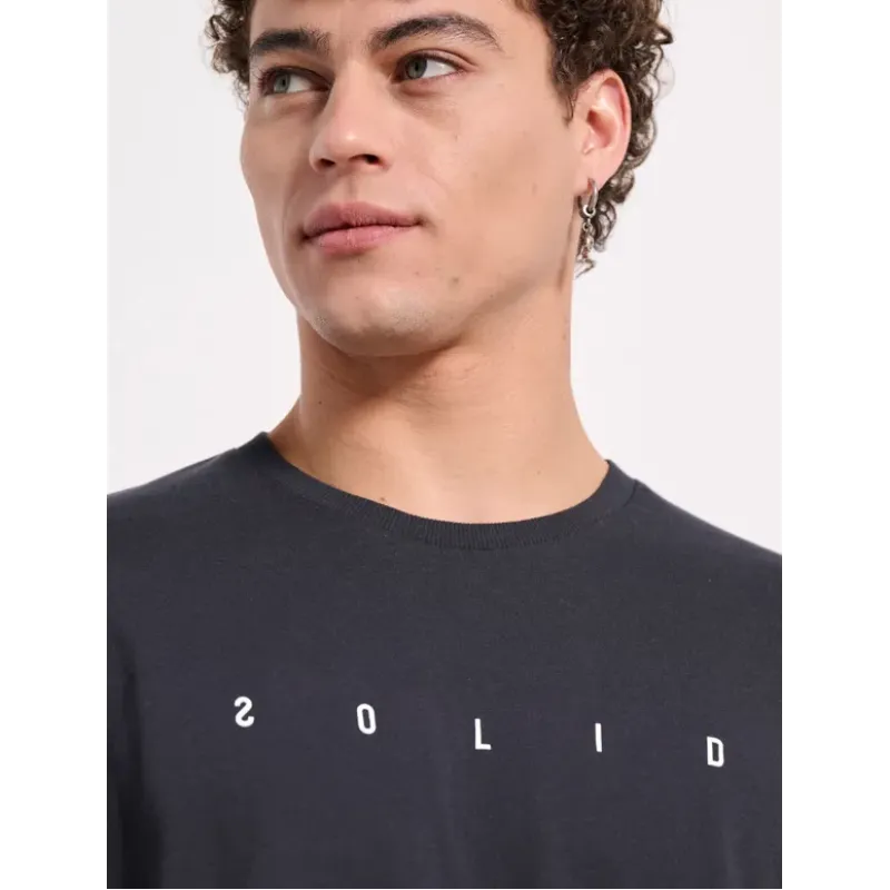 BodyTalk Ανδρική κοντομάνικη Μπλούζα "Solid" Γκρι BodyTalk Ανδρική κοντομάνικη Μπλούζα "Solid" Γκρι