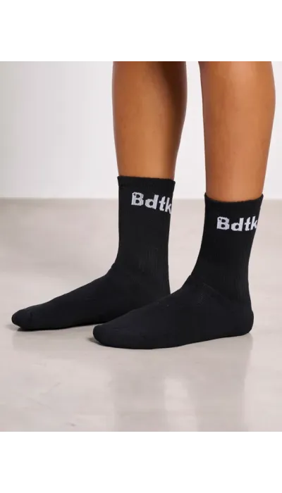BodyTalk Unisex Κάλτσες Τέννις 2Ζεύγη Μαύρες