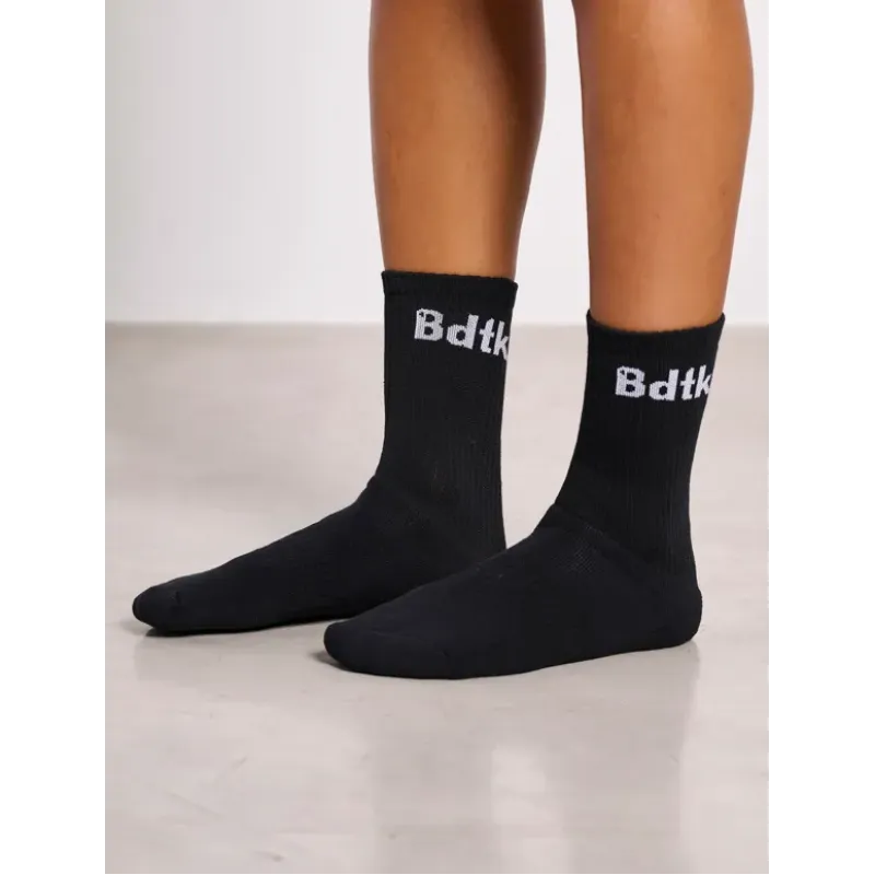 BodyTalk Unisex Κάλτσες Τέννις 2Ζεύγη Μαύρες
