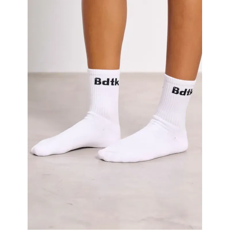 BodyTalk Unisex Κάλτσες Τέννις 2Ζεύγη Άσπρες
