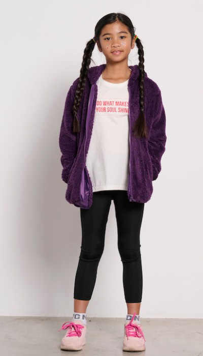 BodyTalk Παιδικό κολάν για κορίτσια Ψηλόμεσο Μαύρο