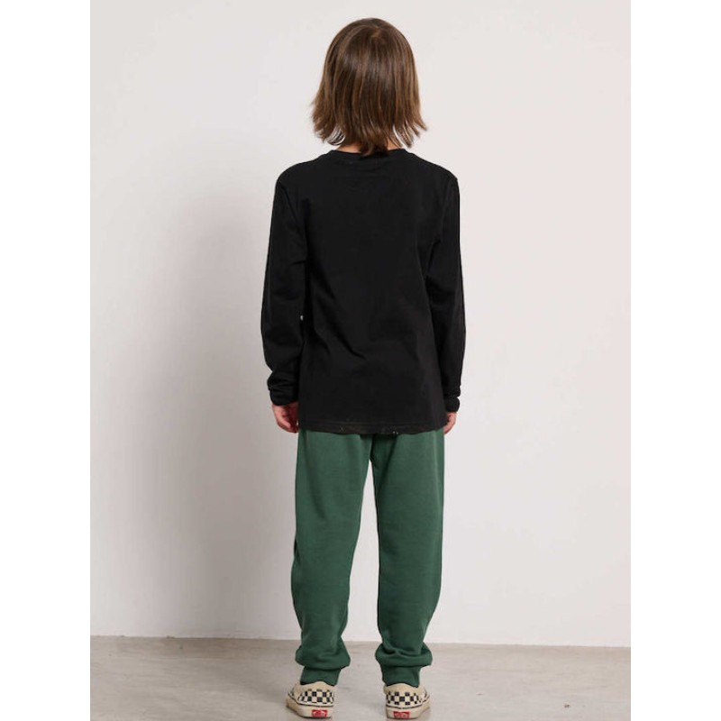 BodyTalk Παιδικό παντελόνι φόρμας unisex χακί BodyTalk Παιδικό παντελόνι φόρμας unisex χακί