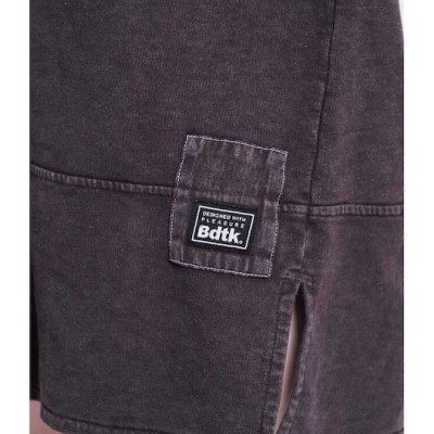 Bodytalk Γυναικεία Μπλούζα  Μακρυμάνικη 'Washed" Μαύρη