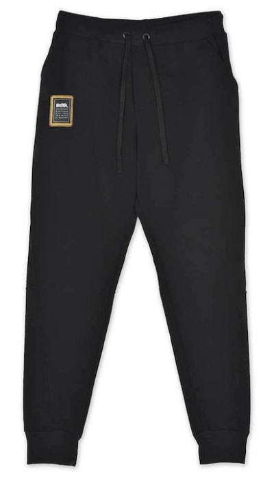 BodyTalk Ανδρικό Παντελόνι Φόρμας Με Λάστιχο "Copyright" Μαύρο