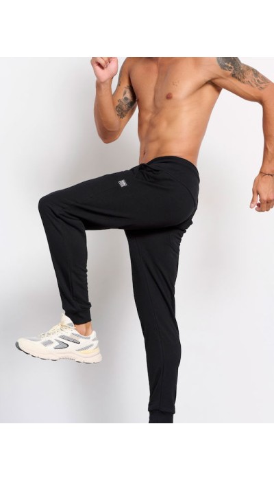 BodyTalk Ανδρικό Παντελόνι Φόρμας jogger "Pantson" Μαύρο