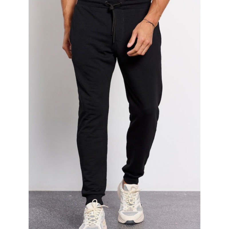 BodyTalk Ανδρικό Παντελόνι Φόρμας jogger "Pantson" Μαύρο