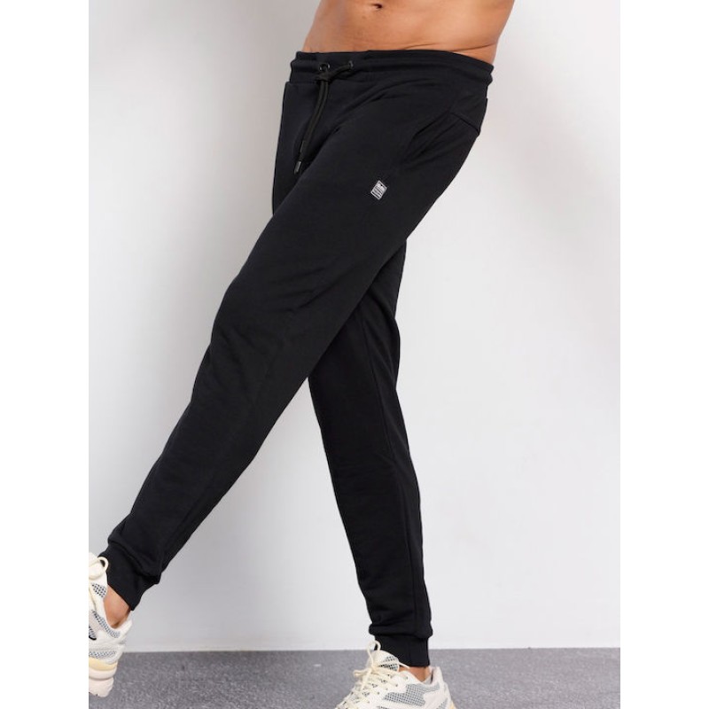 BodyTalk Ανδρικό Παντελόνι Φόρμας jogger "Pantson" Μαύρο