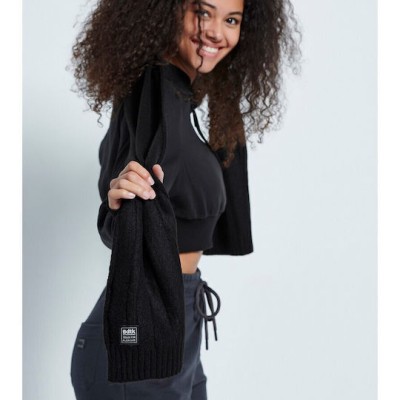BodyTalk Unisex Κασκόλ Μαύρο