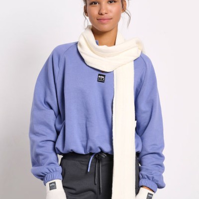 BodyTalk Unisex Κασκόλ Εκρού