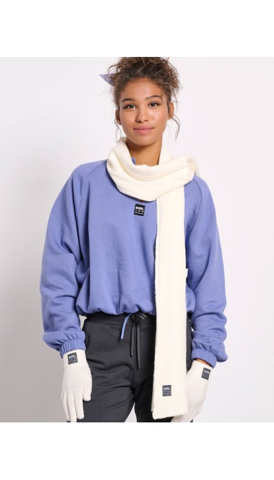 BodyTalk Unisex Κασκόλ Εκρού