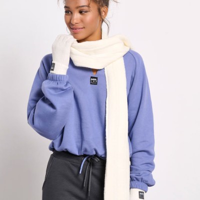 BodyTalk Unisex Κασκόλ Εκρού