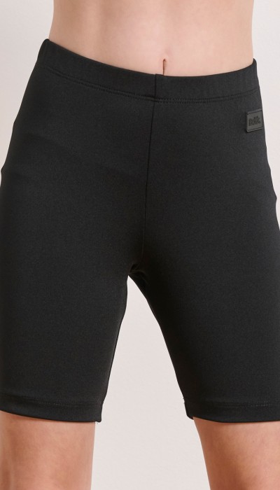 BodyTalk Παιδικό ποδηλατικό κολάν για κορίτσια μαύρο