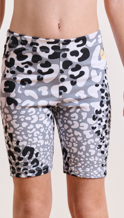 BodyTalk Παιδικό ποδηλατικό κολάν για κορίτσια γκρι