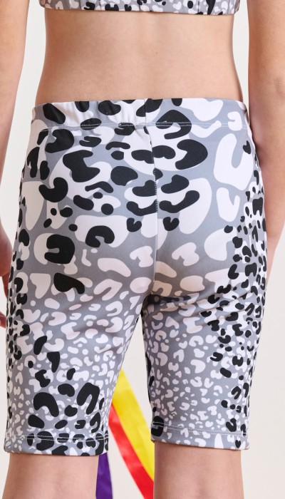 BodyTalk Παιδικό ποδηλατικό κολάν για κορίτσια γκρι