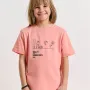BodyTalk Παιδική κοντομάνικη μπλούζα πορτοκαλί