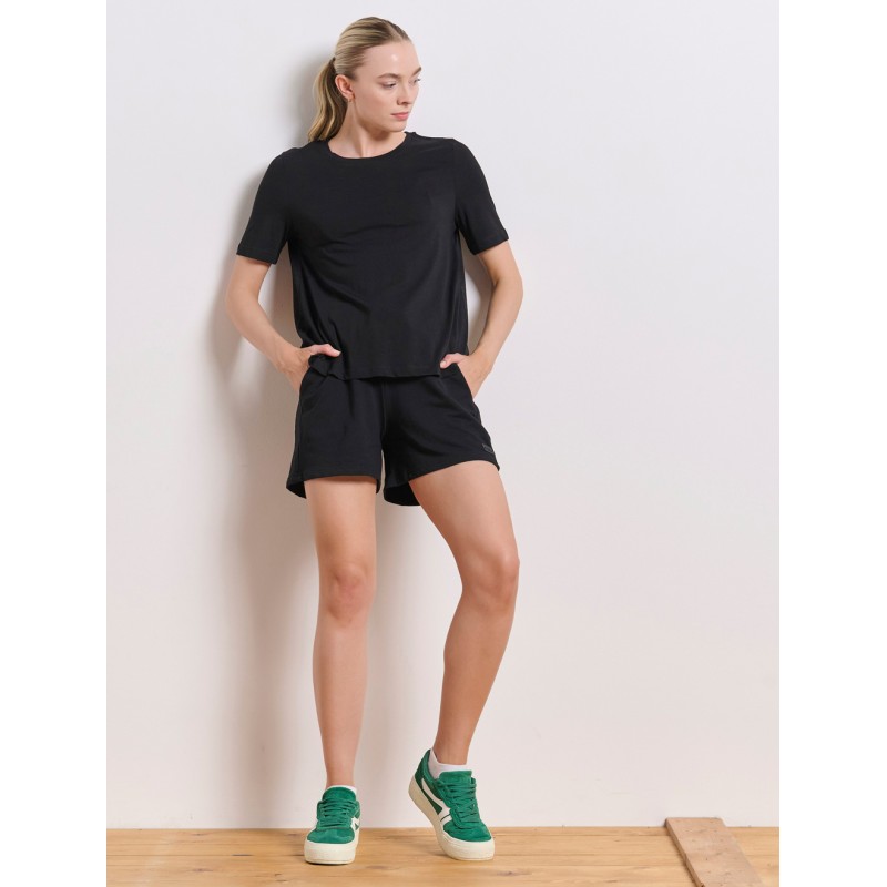 BodyTalk Γυναικείο αθλητικό σορτς μαύρο BodyTalk Γυναικείο αθλητικό σορτς μαύρο