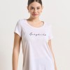 BodyTalk Γυναικεία μπλούζα κοντομάνικη άσπρη BodyTalk Γυναικεία μπλούζα κοντομάνικη άσπρη