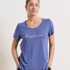 BodyTalk Γυναικεία μπλούζα κοντομάνικη μωβ BodyTalk Γυναικεία μπλούζα κοντομάνικη μωβ