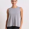 BodyTalk Γυναικεία μπλούζα αμάνικη με άνοιγμα στην πλάτη γκρι BodyTalk Γυναικεία μπλούζα αμάνικη με άνοιγμα στην πλάτη γκρι