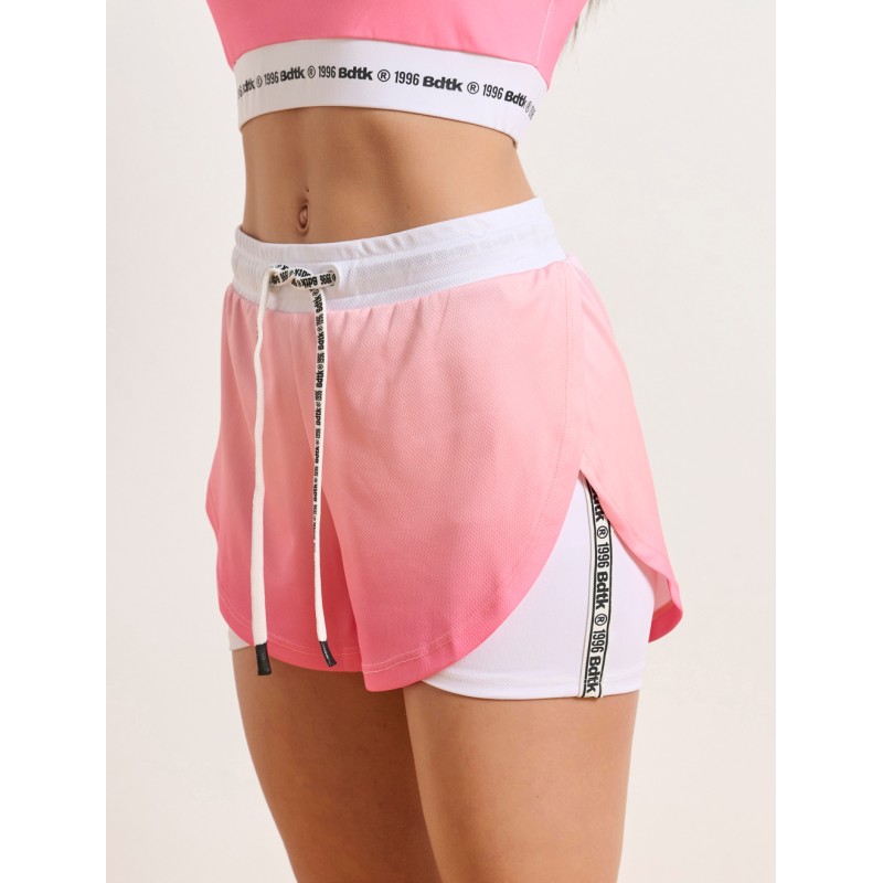BodyTalk Γυναικείο σορτς 2σε 1ροζ BodyTalk Γυναικείο σορτς 2σε 1ροζ