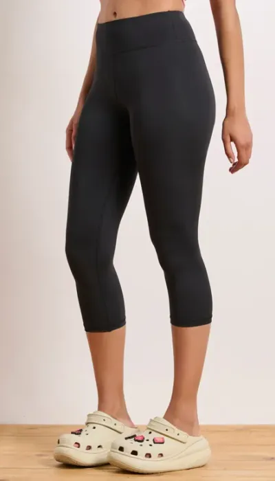 BodyTalk Γυναικείο κολάν κάπρι 3/4 μαύρο