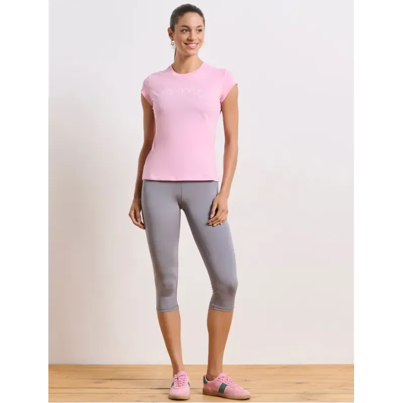 BodyTalk Γυναικείο κολάν κάπρι 3/4 γκρι BodyTalk Γυναικείο κολάν κάπρι 3/4 γκρι