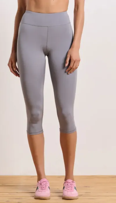 BodyTalk Γυναικείο κολάν κάπρι 3/4 γκρι
