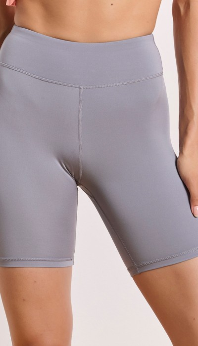 BodyTalk Γυναικείο Ψηλόμεσο κολάν 2/4 γκρι