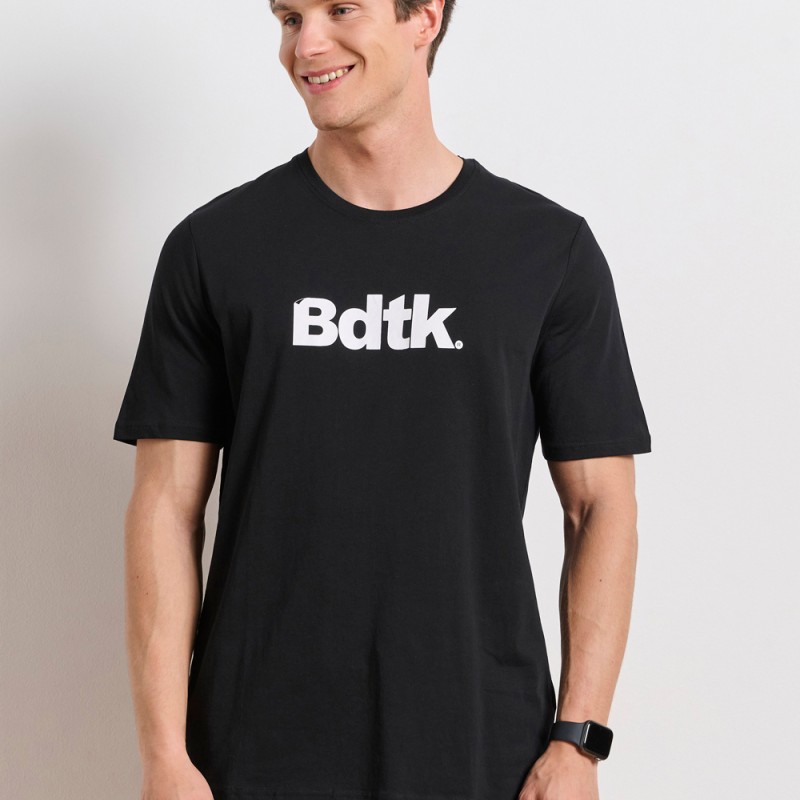BodyTalk Ανδρική κοντομάνικη μπλούζα μαύρη BodyTalk Ανδρική κοντομάνικη μπλούζα μαύρη